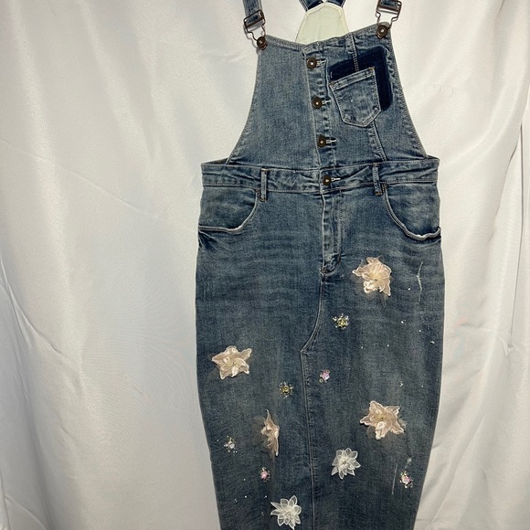 Betsey Johnson Overall Dress - Picture 1 of 2